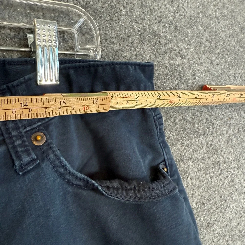 Banana Republic Travel Jean Mens 38x32 Blue Slim Fit Stretch Straight Leg Casual
